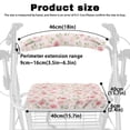 thumbnail image 6 of HELLHERO Walker Seat Cover Stretchable Material Removable Walker Seat Cushion Cover & Rose Breathable for Machine Washable, 6 of 7