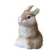 thumbnail image 1 of Muñeca realista de felpa, modelo de juguete de animales pequeños, decoración del hogar de Pascua, adorno artesanal, regalo para niños, niñas y niños, amarillo Irene Inevent FN000326-02, 1 of 7