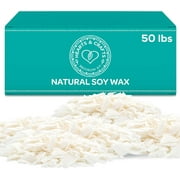 Hearts and Crafts Soy Wax and DIY Candle Making Supplies | 10lb Bag with 100 6-Inch Pre-Waxed Wicks, 2 Centering Devices 10 lbs