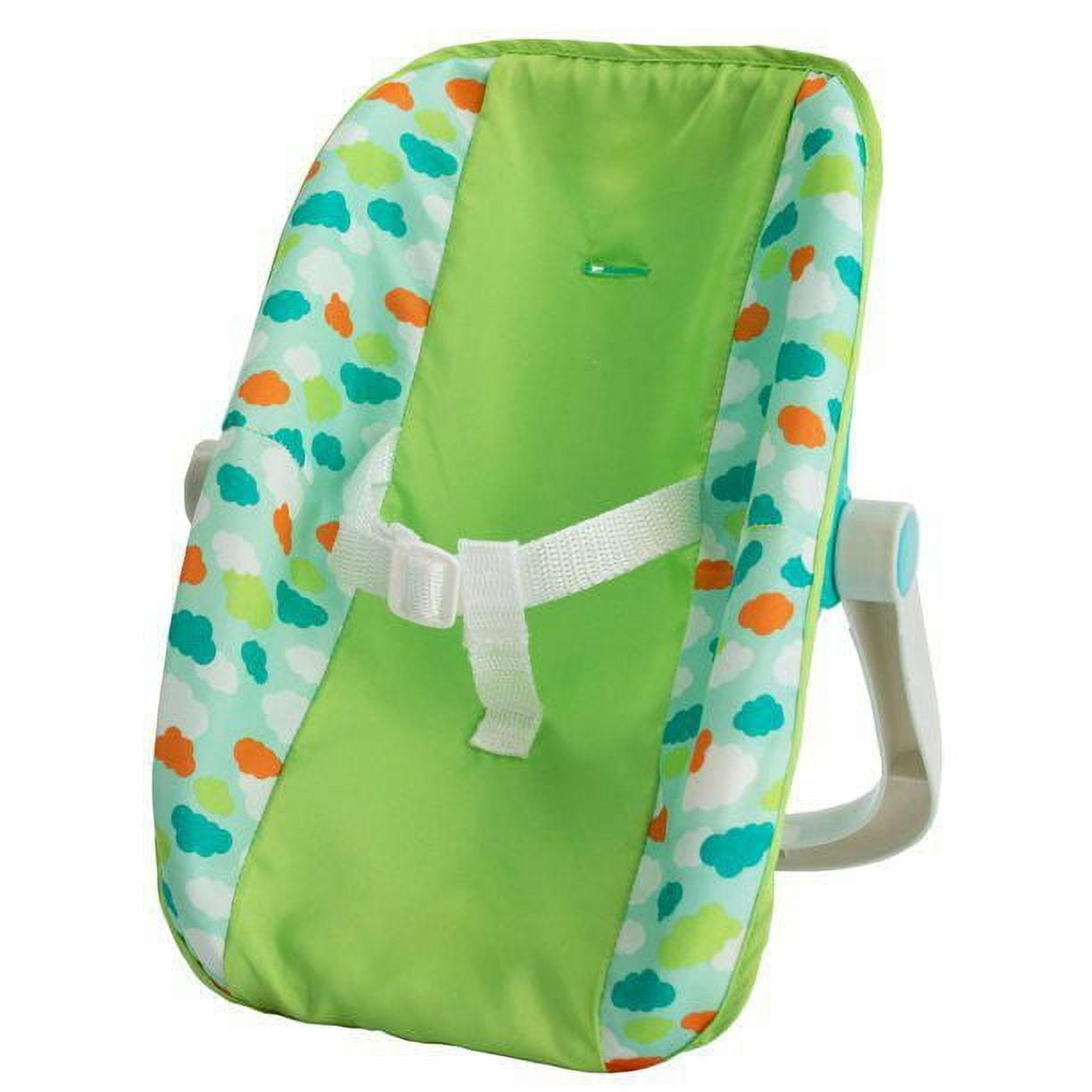 My Sweet Baby 13-inch Baby Doll with Carrier and Handle Play Set, Blue Eyes, Light Skin Tone, Blue Theme