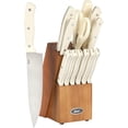 thumbnail image 1 of Juego de bloques de cuchillos de cocina Oster Evansville, 14 piezas, 1 of 7
