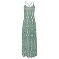 thumbnail image 4 of LASCANA Women's Crossed Strap Maxi Dress Strap, 4 of 5