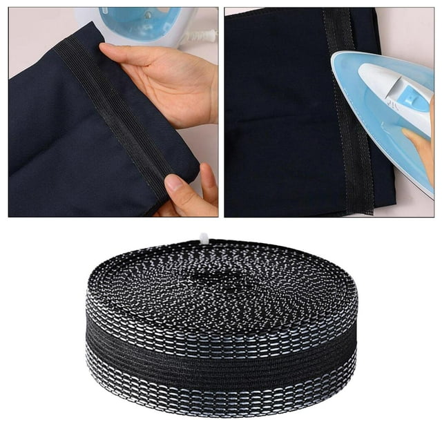 24 mm Borde del pantalón Acortar los pantalones autoadhesivos Pasta bucal Cinta de coser con plancha Cintas de fijación de tela para pantalones Jeans Azul Soledad Pasta de boca para pantalones