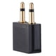 thumbnail image 3 of Paquete De 3 Adaptadores De De Para Auriculares Chapado En Oro Universal, 3 of 8