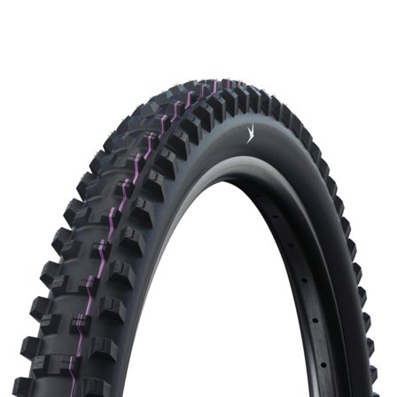 Schwalbe Shredda Front Tire - 29 x 2.50, Tubeless, Folding, Black, Evolution Line, Gravity Pro, Addix Ultra Soft,