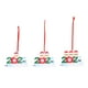 thumbnail image 2 of Adornos navideños 3 uds Serie de muñeco de nieve personalizada 2021 nombre de miembros de la familia decoración del árbol de Navidad ANGGREK Otros, 2 of 8