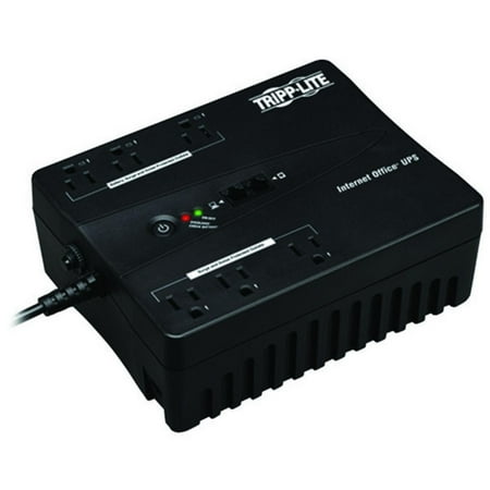 Internet Office Compact - Tripp Lite INTERNET350U Internet Office Ultra-Compact Desktop Standby UPS System with USB Port (Output power capacity: 350VA/180W)