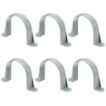 thumbnail image 1 of Plastic Conduit Clamp Pipe Strap 2 Holes Conduit Strap Plastic Pipe Supports for Pipes Conduit Cables 3", 1 of 6