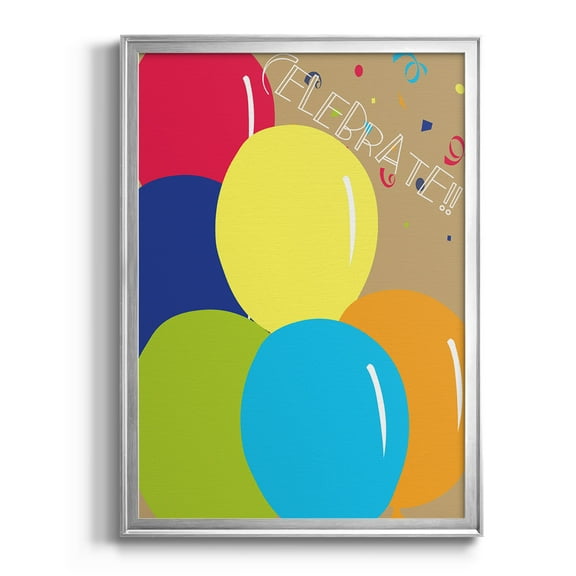 Celebrate Premium Framed Print - Ready to Hang