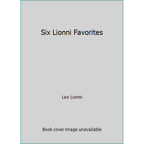 Pre-Owned Six Lionni Favorites (Paperback) 0679870776 9780679870777