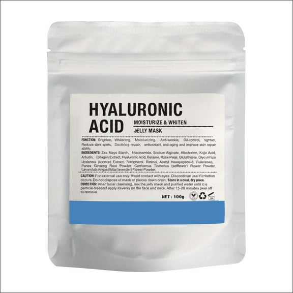 HHBEAUTY Hyaluronic Acid Face Mask , Hydrating Facial Mask for Dry Skin, Anti-Aging Mask to Plump and Repair Dehydrated Skin, Safe on Sensitive Skin