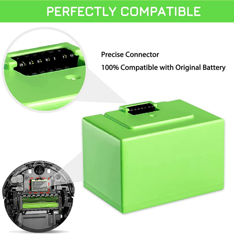 Original Replacement Battery For iRobot Roomba i8 i7 i7+ e6 e5 i7158 i4  i31502F e6198 +i8550 7550 ABL-D1 ABL-D2 Genuine Battery - AliExpress
