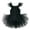 Black, variant on Huanglei Children's Tutu Dress For Performance And Solid Color Personality Sleeveless Dress For Girls