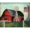 thumbnail image 2 of Medley, Elizabeth 14x12 Black Ornate Wood Framed with Double Matting Museum Art Print Titled - USA Silo, 2 of 4
