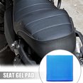thumbnail image 2 of 35x35x1cm Motocicleta Asiento Gel Almohadilla Impactos Absorción Estera Cojín, 2 of 6
