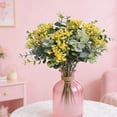 thumbnail image 6 of Rirozkan Artificial Flowers, Baby Breath Bouquet Faux Gypsophila Stems Handheld Silk Floral Arrangement Realistic Greenery Decoration for Wedding Home Table Centerpiece, 6 of 6