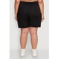 thumbnail image 4 of Womens Plus Size Stylish High Waisted Cargo Shorts, 4 of 4