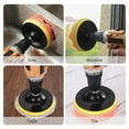 thumbnail image 5 of Carevas Car Foam Drill Buffing Pad Polishing Pad Kit 6 Pcs 4 Inch Car Buffer Polishing Sponge and Wool Polishing Pads Set, 5 of 7