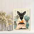 thumbnail image 2 of Chihuahua Rubber Duck Canvas Wall Art 15.75x11.81 Inches, 2 of 8