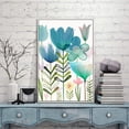 thumbnail image 2 of IDEA4WALL Framed Floral Wall Art Canvas Prints Flowers Painting Pictures for Home Decor, 2 of 4