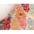thumbnail image 4 of Unique Loom Desert Sedona Rug Multi/Black 2' 2" x 6' 9" Runner Geometric Bohemian Perfect For Bathroom Hallway Mud Room Laundry Room, 4 of 5