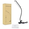 thumbnail image 3 of KOOTION 5W 48 LEDs Clamp Desk Lamp Eye Caring Reading Light 3-Color Temperatures 11 Brightness Adjustable Gooseneck Clip USB Port Night Light Home Office, 3 of 10