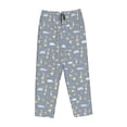 thumbnail image 4 of Naloa Sleep Rabbit Print Women’s Ultra-Soft Comfy Pajama Lounge Pants with Pockets & Drawstring, 4 of 8