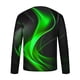 thumbnail image 5 of Blusas y camisas de manga larga con cuello redondo para hombre, blusa informal de manga larga con cuello redondo y estampado., 5 of 5
