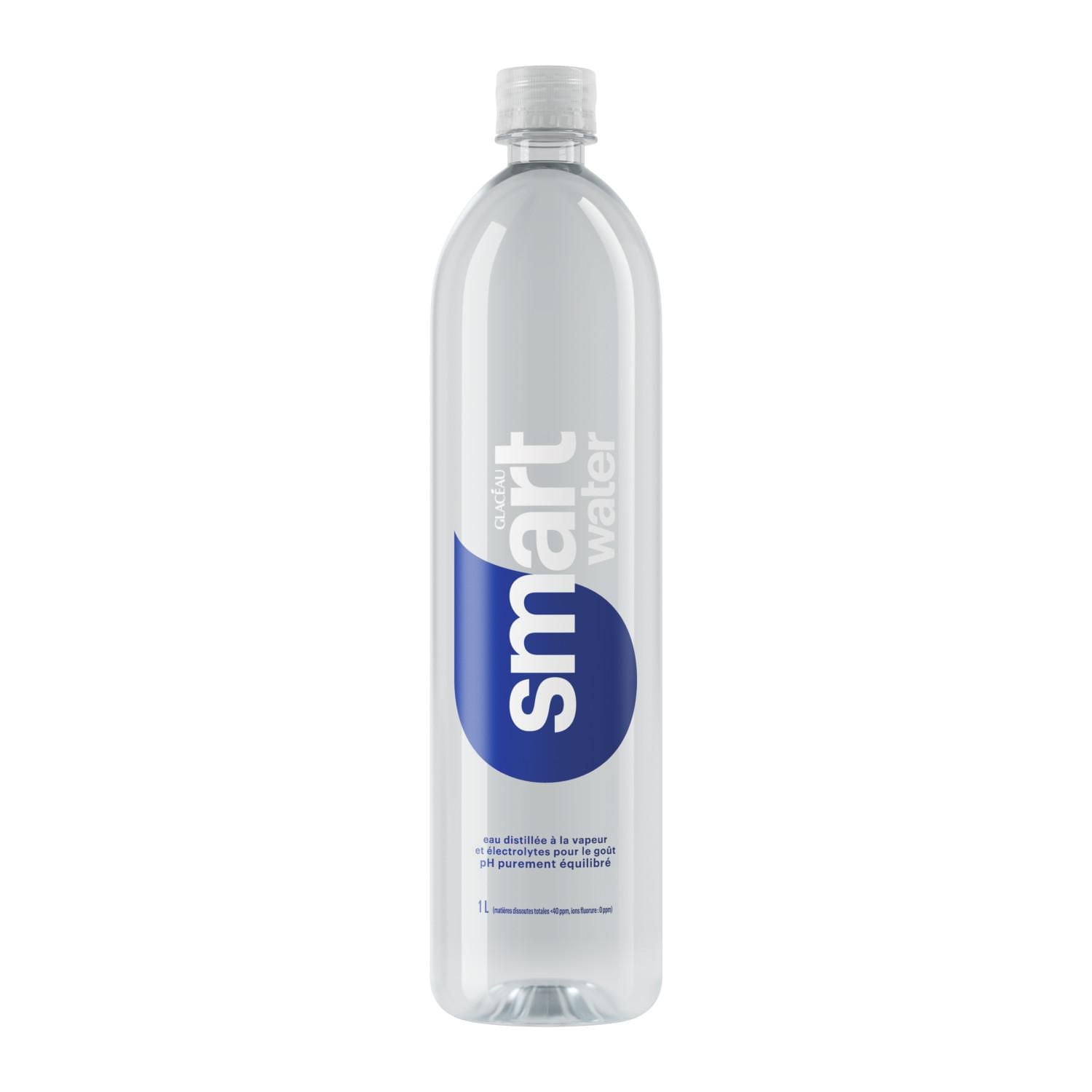 Glaceau Smartwater Bouteille, 1 Liter 1 l