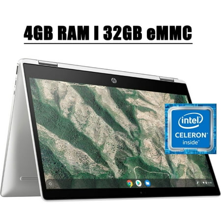 2020 Flagship HP Chromebook x360 14 Premium 2 in 1 Laptop I 14