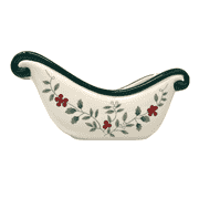 Pfaltzgraff Winterberry Sled Candy Dish