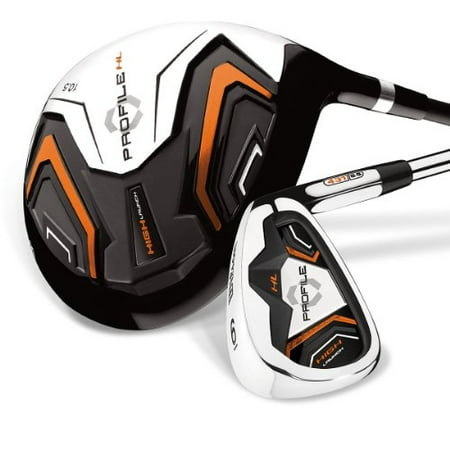 Mens Wilson Golf Profile HL Teen Set, Orange/Black/Medium Orange , OS