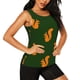 thumbnail image 2 of Fotbe Bold Squirrel Silhouettes Blusas Sin Mangas para Mujer – Estilo Casual, Corte Suelto, Slim-Fit, Cuello Redondo Deportivo, Tops de Verano para Gimnasio y Yoga-Medium, 2 of 7
