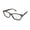 black, variant on NEW RENATO BALESTRA RB013 WOMENS RECTANGULAR FULL-RIM BLACK FRAME DEMO LENSES 53-16-145 EYEGLASSES/EYEWEAR