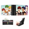thumbnail image 2 of Billetera Kurokos con personajes de anime de baloncesto, delgada y plegable, 2 of 2