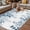 Blue, variant on Blue Green Eucalyptus Leaves Outdoor Rug for Patio/Deck/Porch, Non-Slip Large Area Rug 4 x 6 Ft, Spring Summer Botanical Indoor Outdoor Rugs Washable Area Rugs, Reversible Camping Rug Carpet Runner