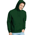 thumbnail image 4 of Gildan Men's Hoodie, DryBlend Casual Sweatshirt, Soft Cotton-Poly, Pouch Pocket, Forest, XL, 4 of 5