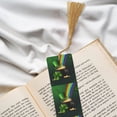 thumbnail image 6 of Kdxio St. Patrick's Day4 Print Metal Tassel Bookmarks,Perfect Gift for Art Lovers and Bookworms Metal Bookmarks for Women, 6 of 8
