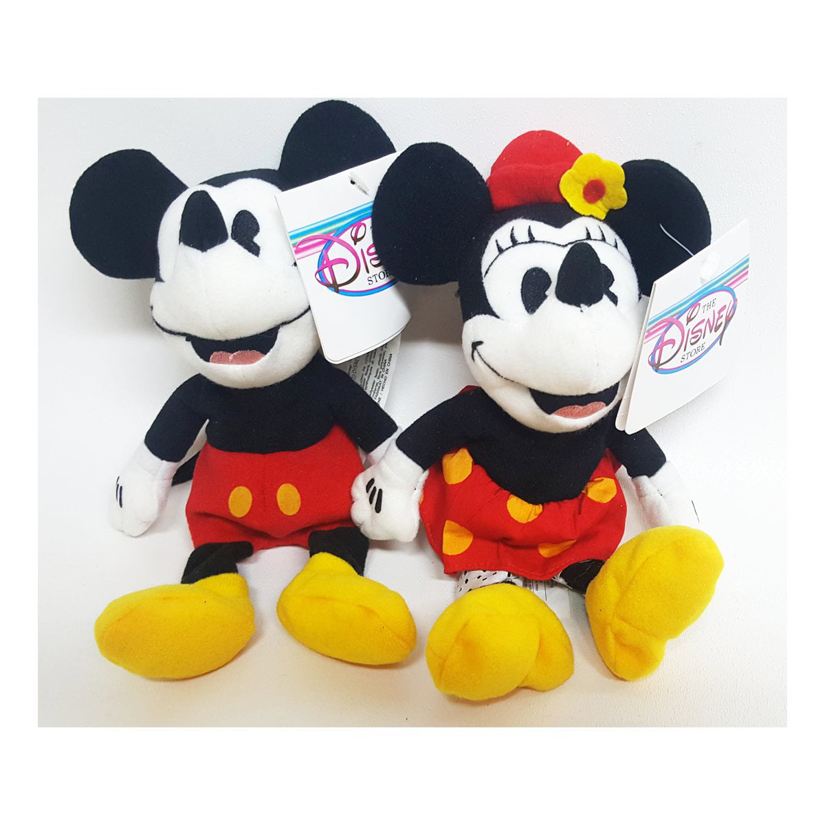 Vintage Disney World Resort Mickey and Minnie Mouse Bean Bag Toys 10