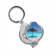 thumbnail image 1 of Ocean Beach Green Tree Finger Nail Clippers Scissor Stainless Steel Cutter, 1 of 3