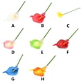 thumbnail image 2 of Kearding 24 piezas de flores falsas, simulación de Color sólido bonito, fiesta en casa, Club, flores artificiales, adorno de planta, accesorio Flores artificiales Naranja, 2 of 6