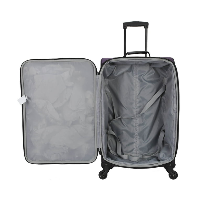 Protege Softside Luggage Set - 3-Piece Purple Set - Walmart.com