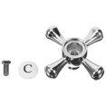 thumbnail image 3 of Zinc Alloy Faucet Handle Basin Faucet Handle Kitchen Faucet Handle for Kitchen Bathroom, 3 of 9