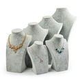 thumbnail image 7 of Oirlv Velvet Jewelry Display Stand Necklace Bust, 7 of 7