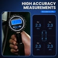 thumbnail image 4 of Digital Tire Gauge with Inflator & Deflator - LED Display & 0.1 PSI Resolution - Quick Release Valve & Heavy Duty Chuck - w/Adapter for , , SUV, , RV, Balls, 4 of 7