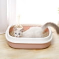 thumbnail image 5 of Spill Proof Detachable Cats Toilet With Sifting Scoops Anti Splashing Toilet for Travel Car Hotel Use, 5 of 9