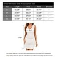 thumbnail image 6 of Womens Crochet Cover Up Sleeveless Tank Strap Swimsuit Coverup Hollow Out Beach Dress with Side Split Shermie, 6 of 6