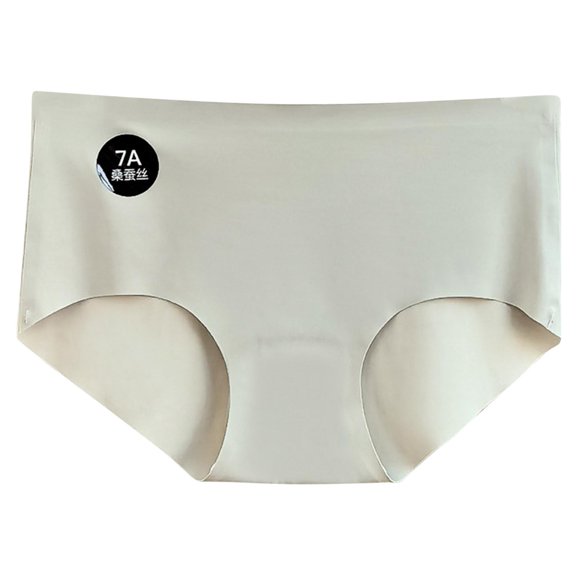 Gmluru Women'S Underwear Seamless High Waist Comfortable Body Breathable Solid Briefs Mint Green Breathable Comfortable Panties M