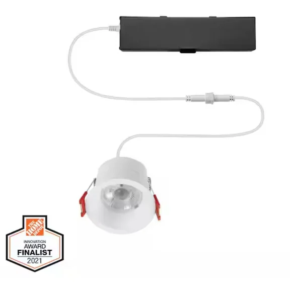 Trimless Integrated Led 4 In Round Canless Recessed Light