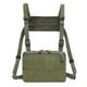 thumbnail image 2 of Universal Manos Libres Bolsillo en El Pecho Arnés Bolsa Funda Soporte Chaleco Plataforma para Almacenamiento Teléfono, Bolígrafo, , Herramientas, C ejercito verde Soledad Cofre, 2 of 9